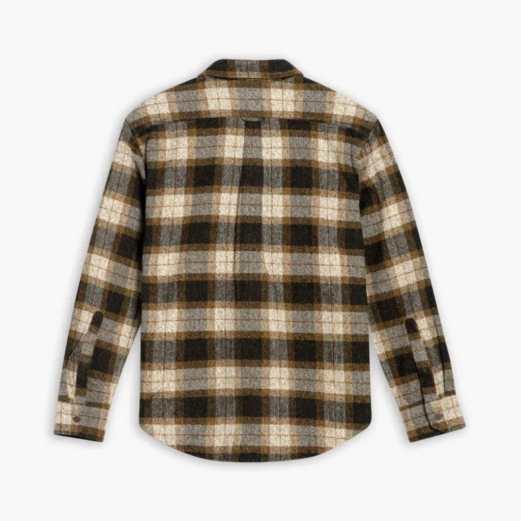 Summit Flannel Shirt | Tuscan Gold