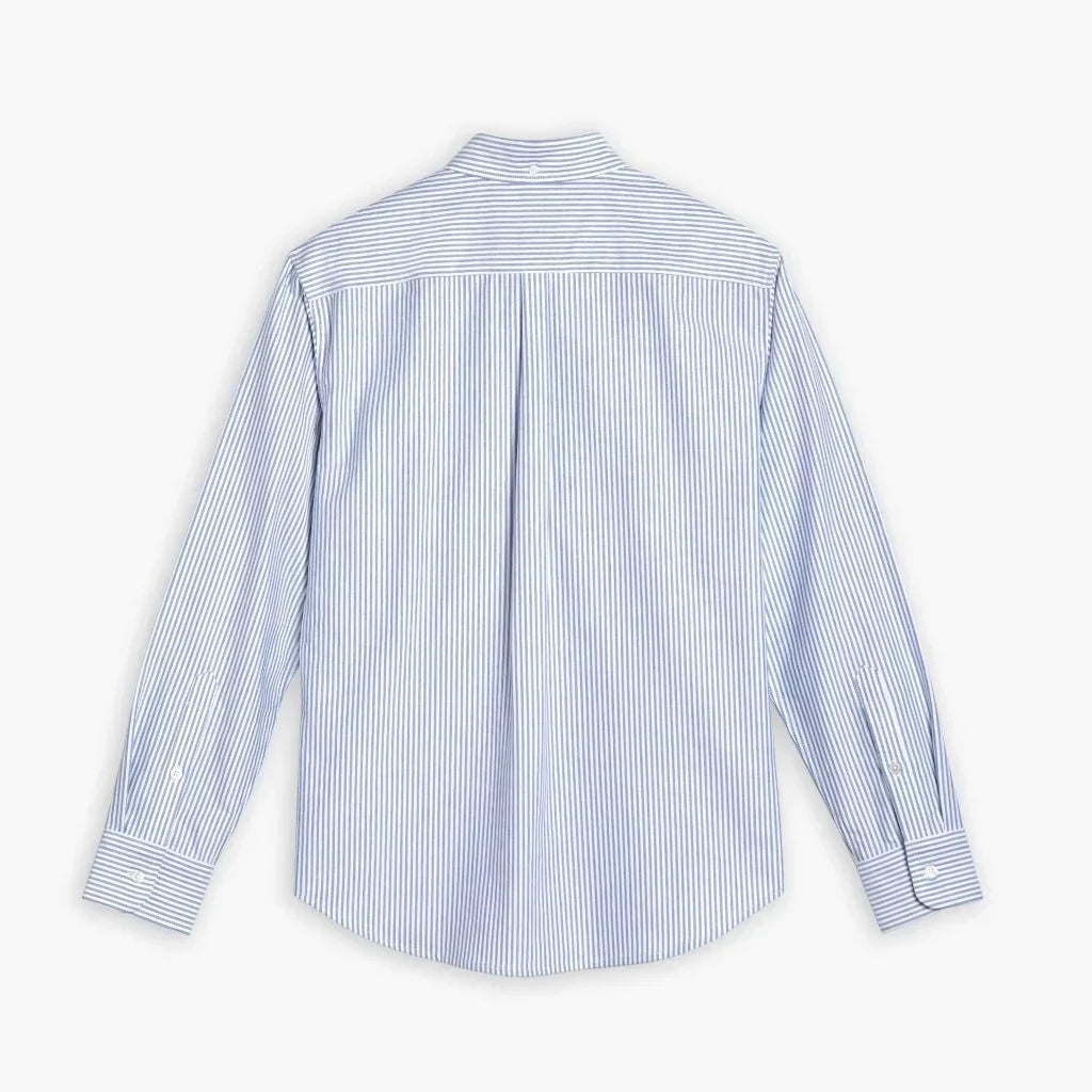 Oxford Shirt | White & Indigo