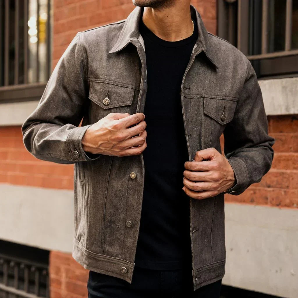 Selvedge Denim Trucker Jacket | Canyon