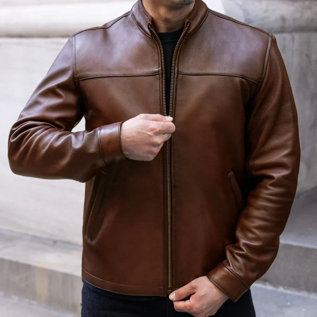 Rider Jacket | Rich Mahogany
