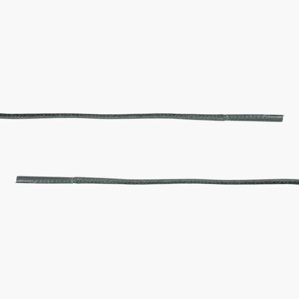 Round Waxed Cotton Laces | Green