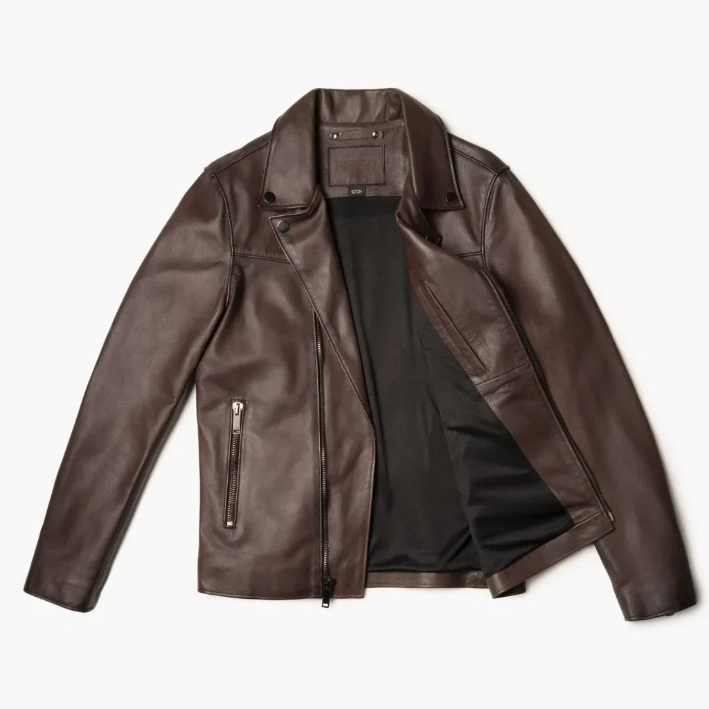 [W] Motorcycle Jacket | Old English