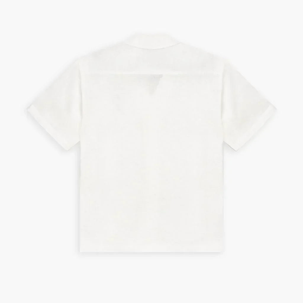 Linen Camp Shirt | White