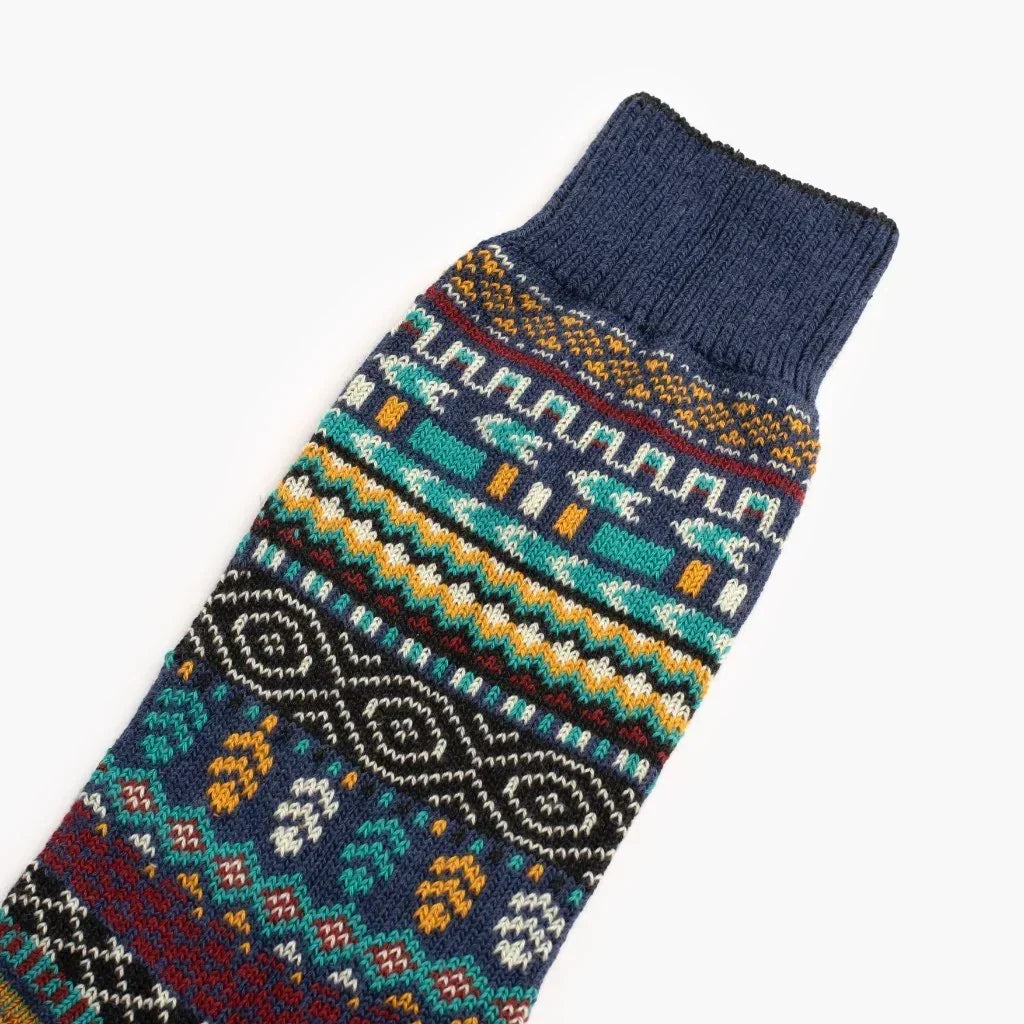 Men's Giza Sock | Blue Iris