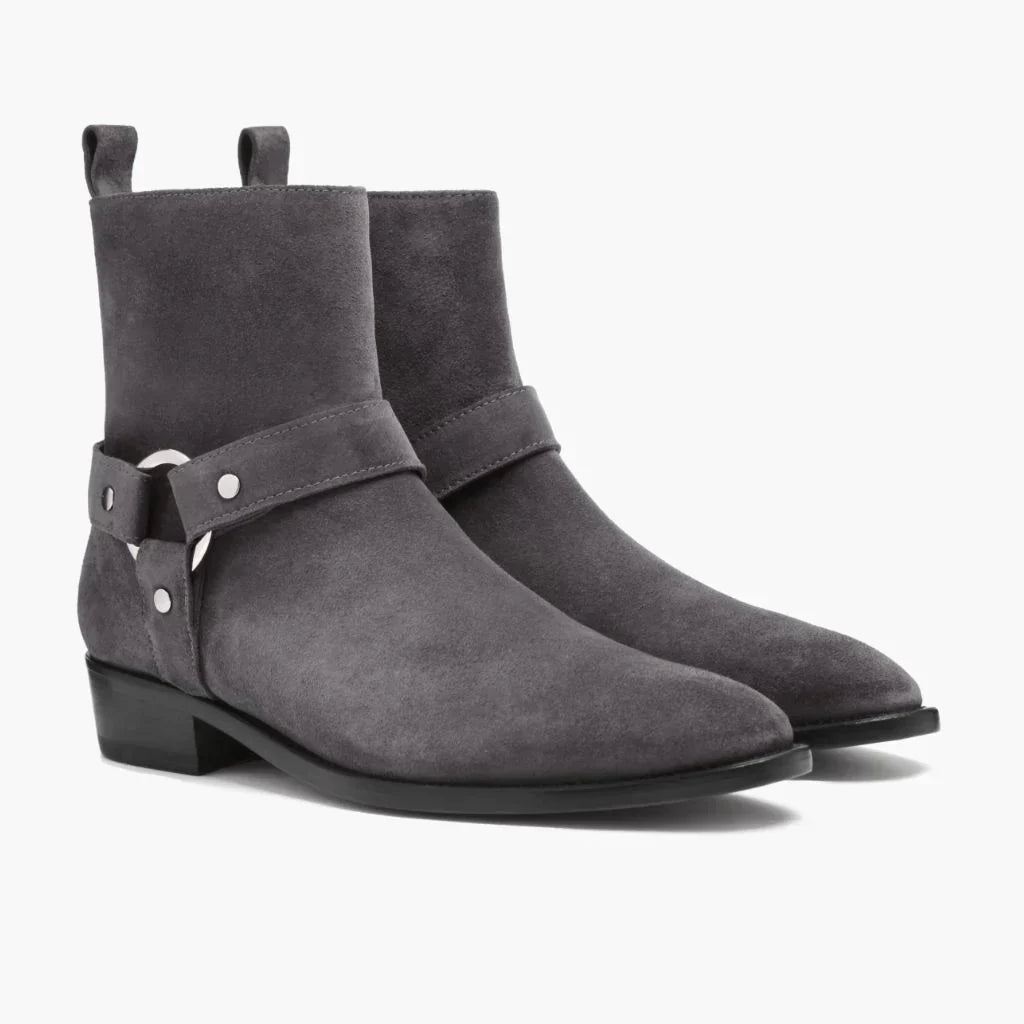 Harness | Grey Suede